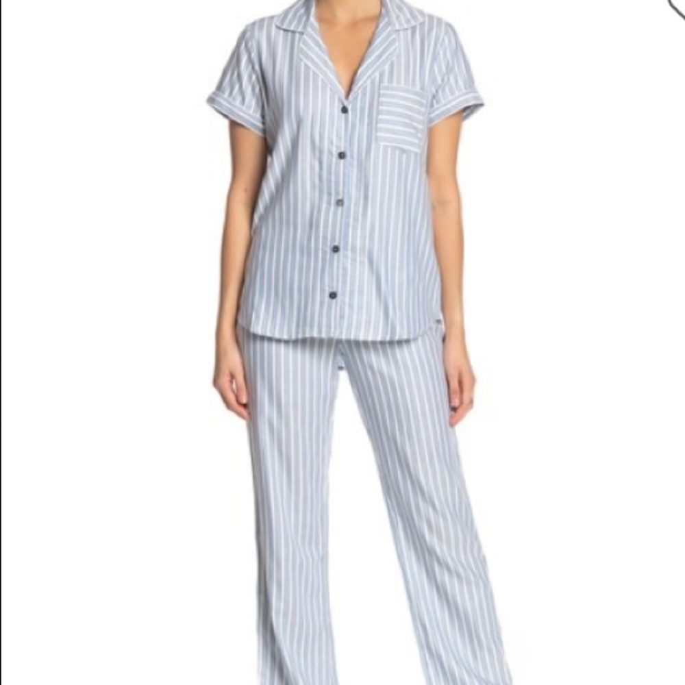 UGG Rosan Stripe short sleeve top and pajama 2 pc